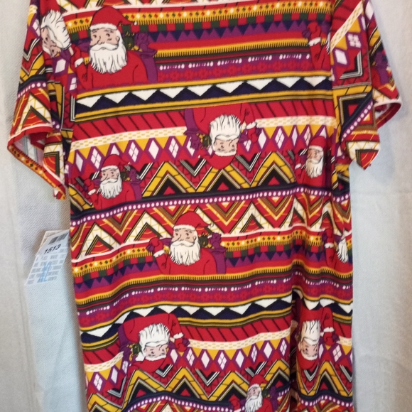 Lularoe Christmas XL CLASSIC T #1513 - Picture 4 of 6